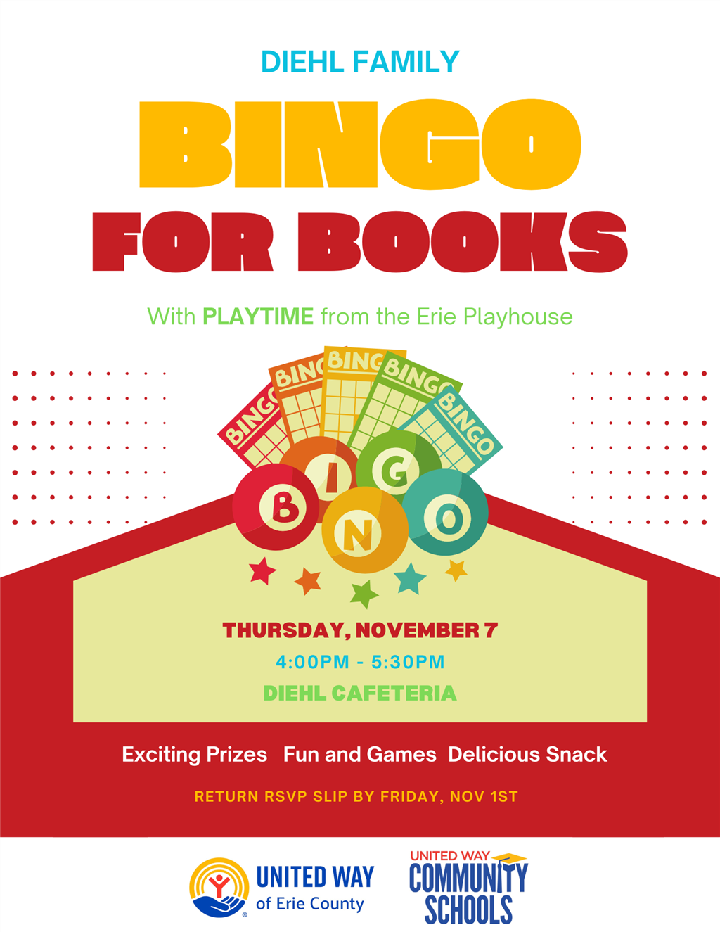 Bingo for Books Flier